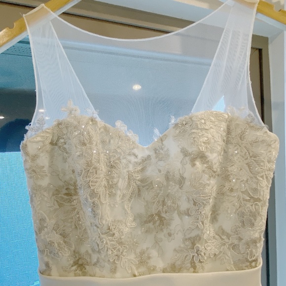 David’s Bridal A-Line Wedding Dress - Picture 5 of 7